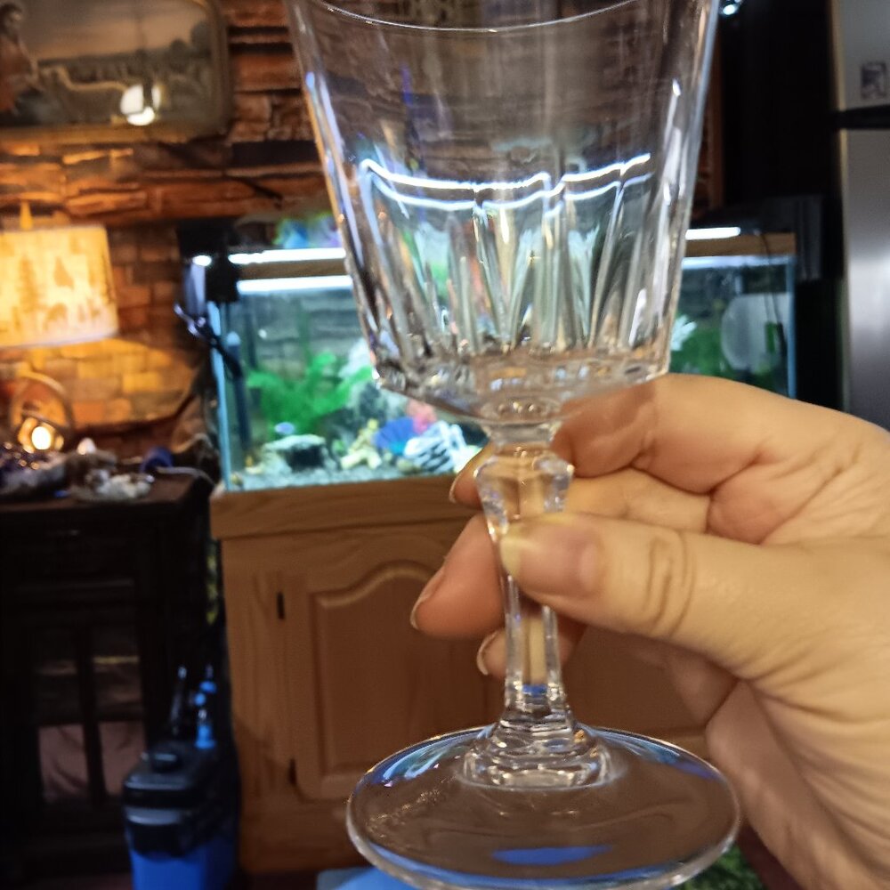 Vintage Fostoria Elegant Wine Water Goblets - Set of 6 GORGEOUS !! *READ*